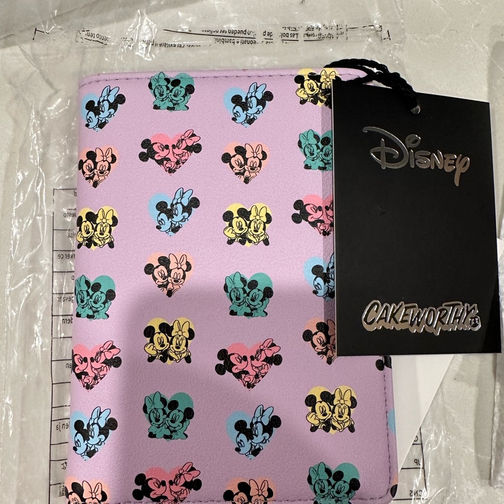 Disney Mickey and Minnie Mouse Cameworthy passport holder
